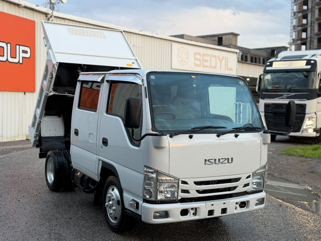 Isuzu Elf Çift Kabin Damperli