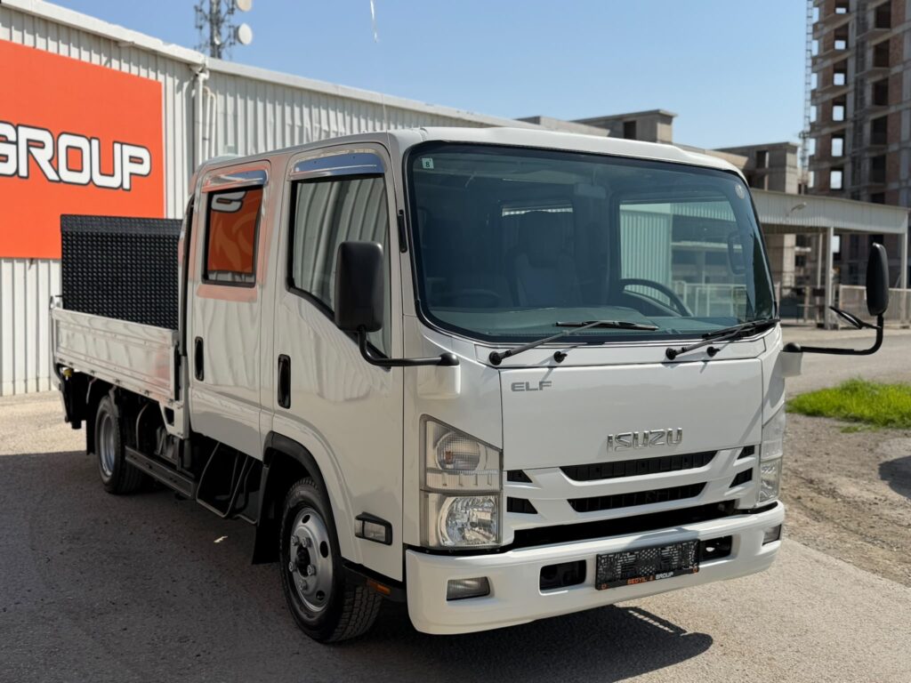 Isuzu Elf çift kabin Long kasa